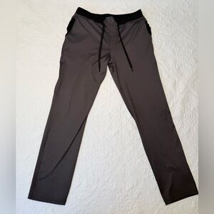 Hylete Men's Charcoal Heather Drawstring Athletic Sweatpants Size Medium